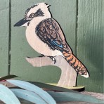 Bridget Farmer | Standing Bird Ornament | Laughing Kookaburra